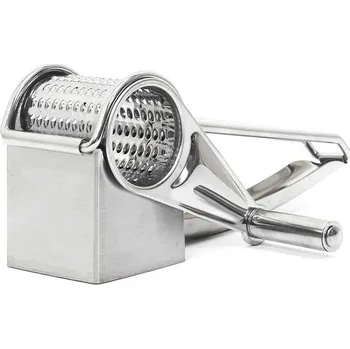 Věšák COOK CONCEPT, KU6648, Ruční struhadlo na sýr z nerezové oceli, moderní a elegantní design, snadné