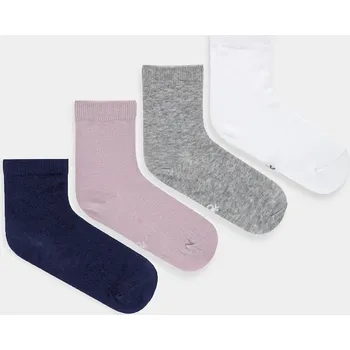 Dětské ponožky United Colors of Benetton 4-pack 6GRD07028.G.Season.9BYA námořnická modř 59X, vel. 20/24