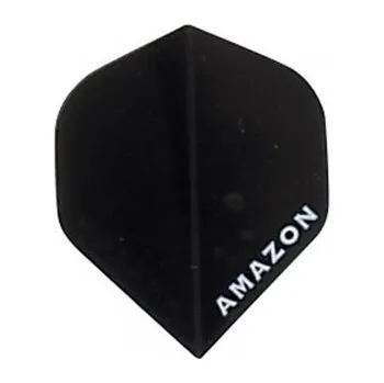 Příslušenství pro šipky Letky amazon ruthless transparent standard - široké černé 1980