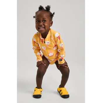 Dámské oblečení Jednodílné plavky pro miminko Reima Pihlis 5200417A.PPYA žlutá 17X, vel. 80