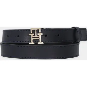 Opasek Kožený pásek Tommy Hilfiger AW0AW17496 námořnická modř 59X, vel. 80