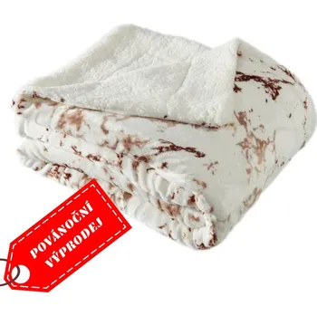 deka Deka beránek 150x200 cm - Mramor hnědý