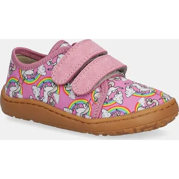Dívčí bačkory Dětské papuče Froddo BAREFOOT WOOLY G1700422.G.21.24 růžová 30X, EUR 23