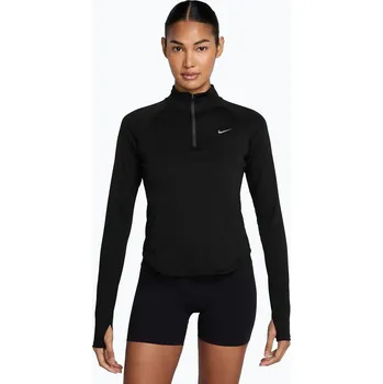 Dámská mikina Dámská běžecká mikina Nike Tempo Dri-Fit 1 / 4 Zip black
