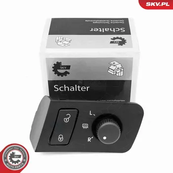Nářadí pro automobil Spínač, nastavení vnějšího zrcátka SKV 37SKV623