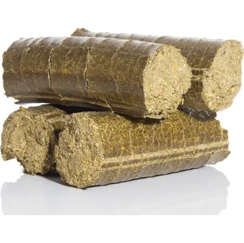 Lax Stalleinrichtung Klovací válec pro drůbež z lučního sena s vitamíny, minerály 4ks - 3,5kg