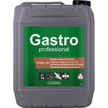 CLEAMEN GASTRO PROFESSIONAL POWER CID 5,5 kg (Nepěnivý čisticí a bělicí prostředek určený k čištění povrchů, materiálů, podlah, stěn a CIP systémů v potravinářském průmyslu.)