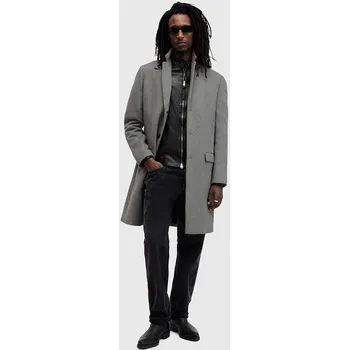 Dámský kabát Kabát s příměsí vlny AllSaints HAL COAT M005OZ šedá 09X, vel. 38