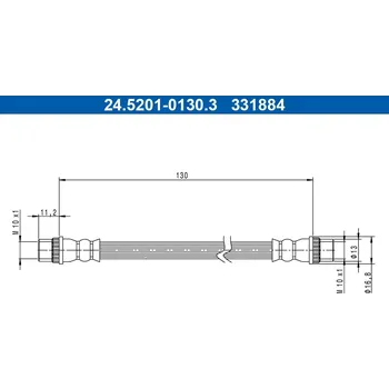 Brzdová hadice Brzdová hadice ATE 24.5201-0130.3