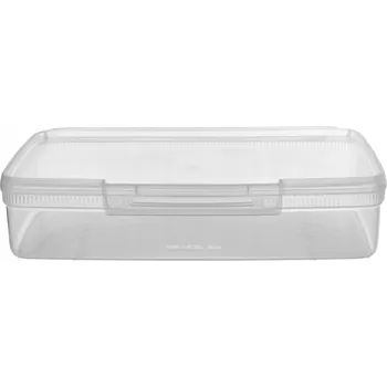 Dóza na potraviny Nádoba na potraviny obdélníková Snap Box Transparentní 4,4 l. Curver