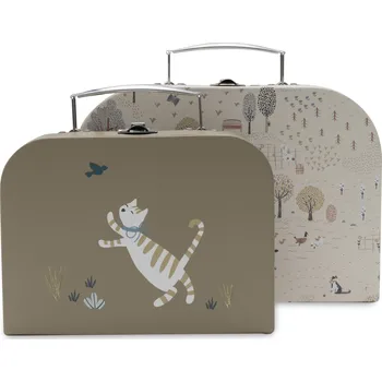 Školní kufřík Jollein Sada kufříků 2 ks Tiny Park