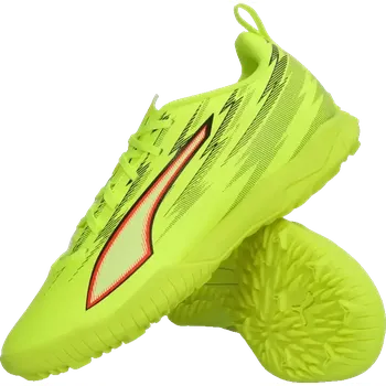 Fotbal Dětské kopačky turfy Puma Ultra 6 Play TT limetka