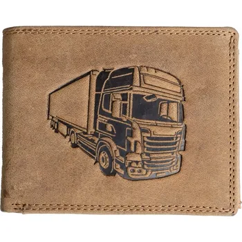 Peněženka Wild Kožená peněženka s kamionem