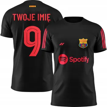 Dres Barcelona s Vlastním Jménem a Číslem
