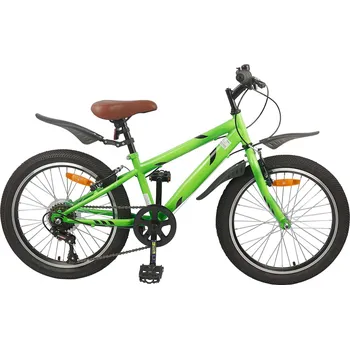 Dětské kolo Dětské Kolo 20 palců 6-Speed pro děti ve věku 6-11 let Zelená