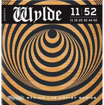 Příslušenství pro strunný nástroj Dunlop ZWAP1152 Zakk Wylde String Lab 11-52 Struny pro akustickou kytaru (Jako nové)