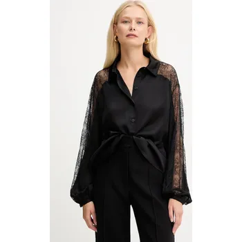 Pánská košile Košile Twinset 252LL2TBB černá 99X, vel. L