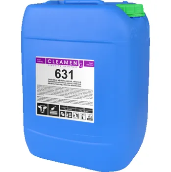 Dezinfekce CLEAMEN 631, 24 kg (Alkalický chlorovaný pěnivý čisticí a dezinfekční přípravek.)