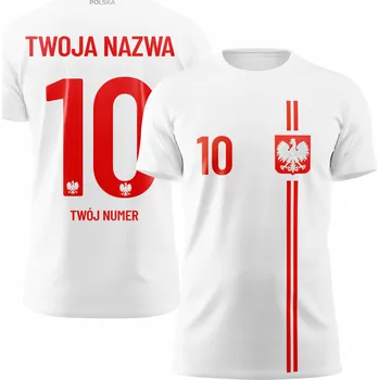 Dámské tričko Tričko Reprezentace Polský s Vlastním Potiskem