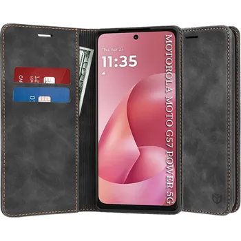 Pouzdro na mobilní telefon Techsuit - Confy Cover - Motorola Moto G57 Power / G67 Power - černá