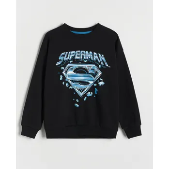 Chlapecká mikina Reserved - Mikina Superman - černý - 241BF-99X - 241BF-99X-122-2