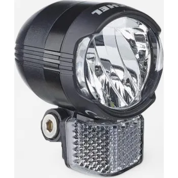 Cyklosvítilna BTWIN Přední světlo Longtail V2 Buchel Shiny 80 ČERNÁ|ŠEDÁ