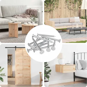 Dílna Hřebíky pro Dřevo 100000 pcs Stříbrná Kov