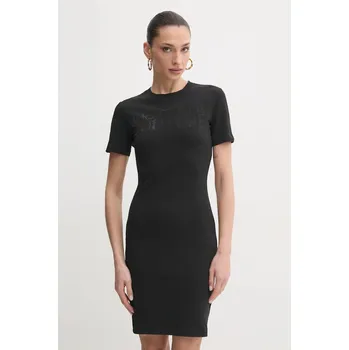 Dámské oblečení Šaty Versace Jeans Couture 78HAOS04.CJ01S černá 99X, vel. M