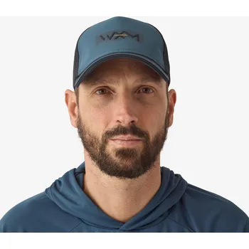 Kšiltovka CAPERLAN Rybářská kšiltovka nepromokavá FC 900 WXM MODRÁ|ŠEDÁ