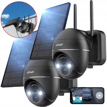 Bezpečnostní kamera IP kopulovitá kamera (dome) ieGeek ZS-GX1S KAMERA OBROTOWA 355° 2SZT 3 Mpx