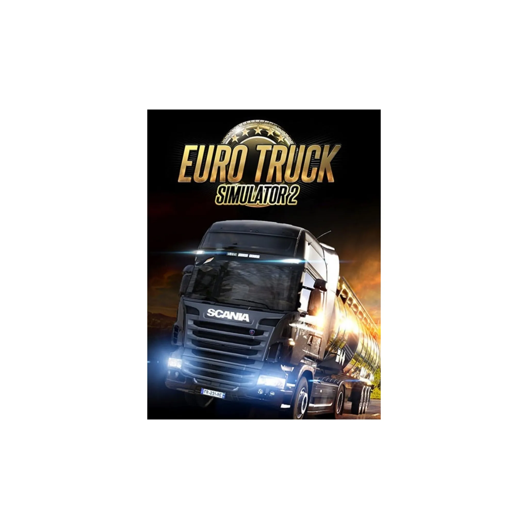 Fotografie 1 - Počítačová hra Euro Truck Simulator 2 PC Steam