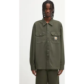 Košile Carhartt WIP L/S Craft, XL, zelená, 97X