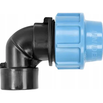 Vodovodní potrubí PE koleno Unidelta 25 mm