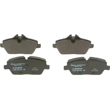 Brzdová destička Sada brzdových destiček, vždy 4 kusy v sadě BOSCH 0 986 495 251