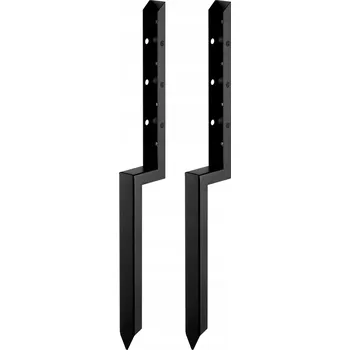 Zahradní Kolečko 2 ks 51x51MM Sada na Opravu Kotvy Sloupku Plotu