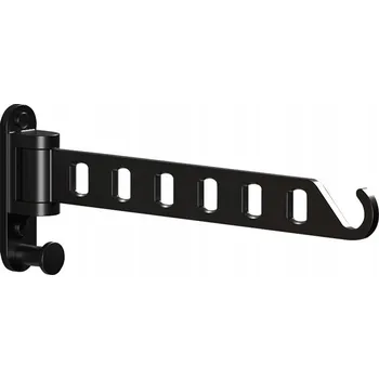 Věšák Černý kovový věšák