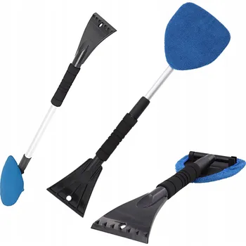 Autoškrabka TELESKOPICKÁ MYČKA OKEN a ŠKRABKA NA LED