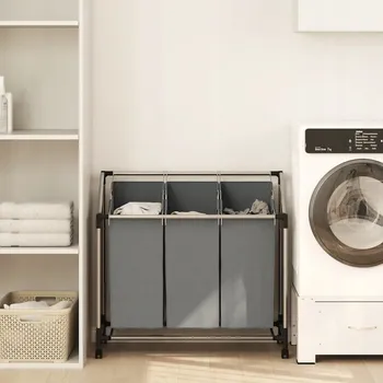 Koš na prádlo Koš na prádlo VidaXL 1 l šedý