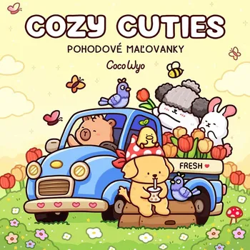 omalovánky Coco Wyo Pohodové maľovanky. Cozy Cuties