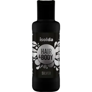 Šampon ISOLDA Silver hair &amp; body 75 ml (​Luxusní krémový, tělový a vlasový šampon s vyváženou recepturou a výbornou dermální snášenlivostí.)
