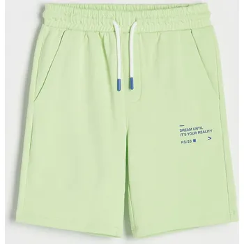 Reserved - Šortky bermudy - bledá zelená - 3229S-07X - 3229S-07X-152