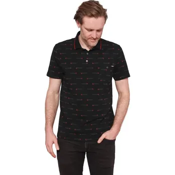 Pánská košile Polokošile krátký rukáv DYK černá M