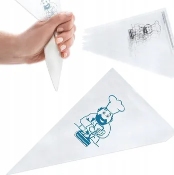 CUKRÁŘSKÝ SÁČEK NA ZDOBENÍ DORTŮ A KOLÁČŮ, SÁČKY NA JEDNO POUŽITÍ, 20 KS