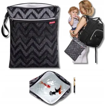 Cestovní taška Torba Organizer Mamy Na Mokre Brudne Ubranka Cestovní taška do kočárku pro děti