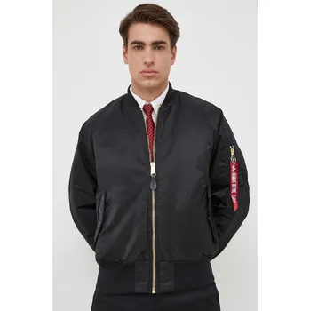 Pánský bomber Bomber bunda Alpha Industries MA-1 100101.03 černá 99X, vel. L