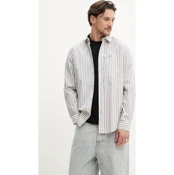 Bavlněná košile HUGO 50539309 bílá 00B, vel. S