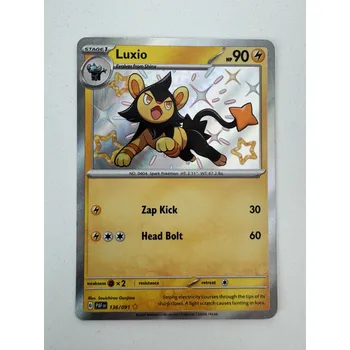 Karetní hra Pokémon PAF 136/091 Luxio - Paldean Fates