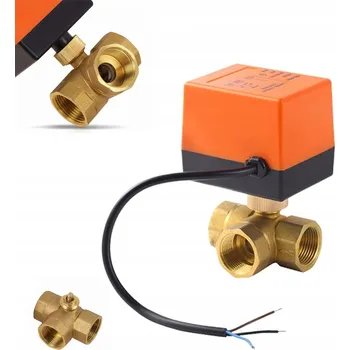 Ventil ELEKTROMAGNETICKÝ VENTIL kulový ventil 220V DN25 s pohonem