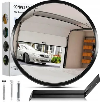 Zrcadlo ZRCADLO ŠIROKOÚHLÉ ZRCADLO 130° ŠIROKÝ ÚHEL PRO OBCHOD GARÁŽ PRAKTICKÉ