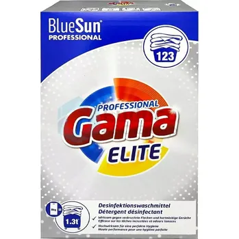 Prací prášek Gama Professional Elite Prací prášek 8 KG (123 dávek)